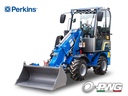 Mini încărcător telescopic hidrostatic pe roți cu cabină 4×4 4WD | T-LD07 HST Cab Perkins