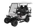 Vehicul electric de transport ridicat, 48V 5kW, Autonomie până la 60 km, Baterie litiu 105Ah, Iluminare LED și 4 frâne de disc - Ideal pentru transportul resorturilor și VIP-urilor.