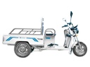 Triciclu electric cu greutate utilă de 208 kg, viteză maximă de 35 km/h și autonomie până la 45 km. Dimensiuni caroserie: 1100 x 815 x 255 mm și baterie 72V 22.8Ah.