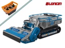 Mașină multifuncțională cu ghidare radio controlată, echipată cu distrugător RC145, telecomandă cu rază de acțiune de 150 m și motor Loncin 764 cc, 27 CP.