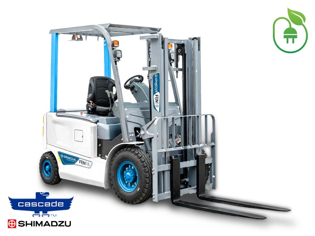 [10000812] Stivuitor 2.0T electric cu baterie litiu | Duplex 3000mm | deplasare laterală hidraulică | furci 1220mm FEN20-Lithium