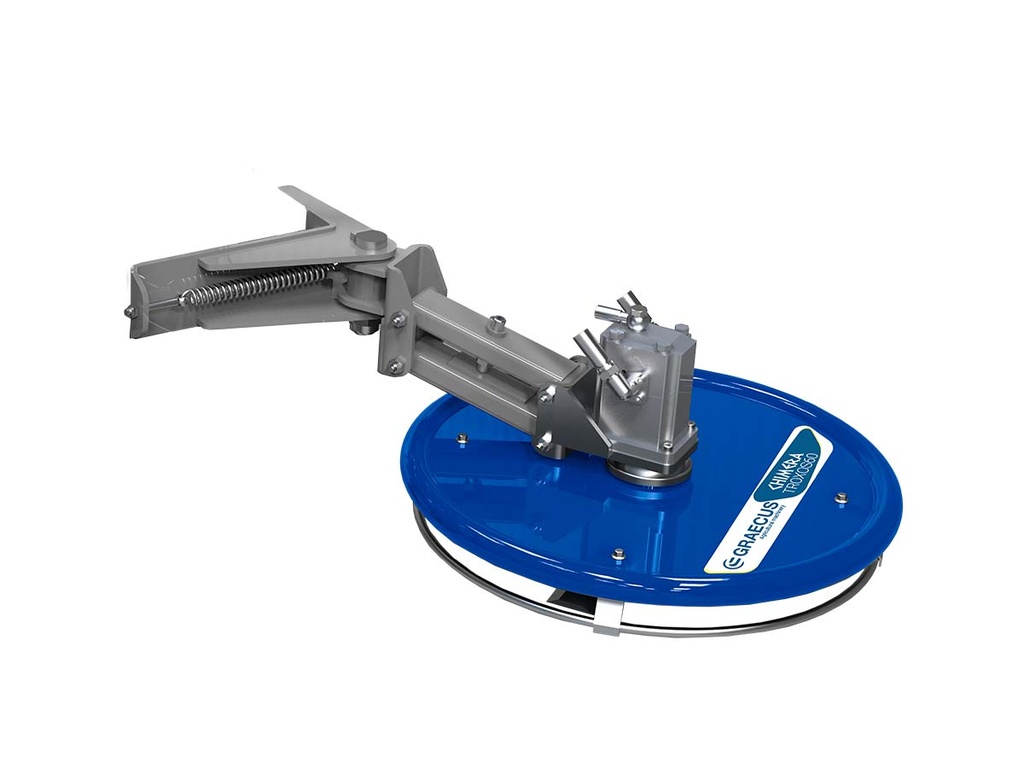 [10000584] Rotor hidraulic drept pentru tuns iarba, cu reglare sensibilitate și arc de revenire ajustabil. CHIMERA TROXOS60-R