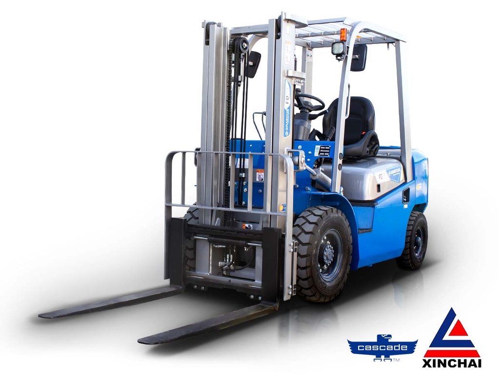 [10000355] Stivuitor 2.5T diesel | Duplex 3000mm | deplasare laterală hidraulică | furci 1220mm