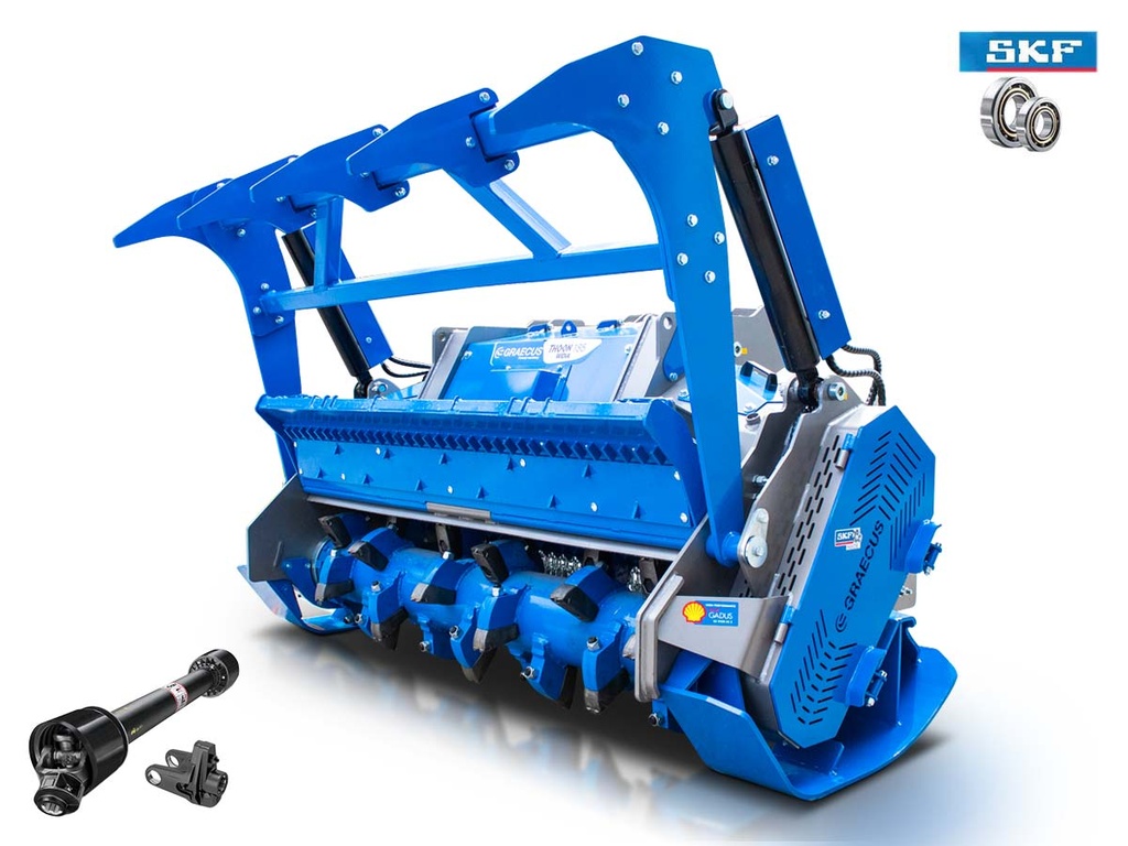[10000075] Destramător forestier pentru tractor Thoon Widia 185