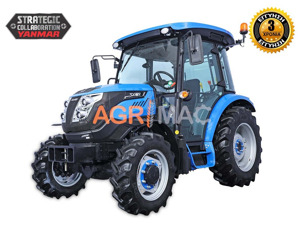[11000044] Tractor semi-standart | 4x4 | 3067 cc | Solis S60cab Stage V