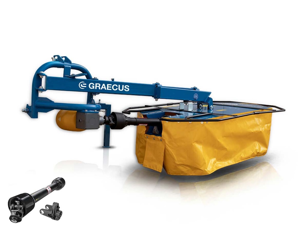 Mașină de tuns iarba cu 2 discuri DX135S