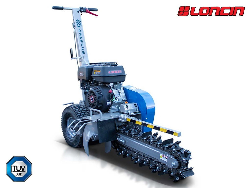 [10000258] Cadeă de săpat manuală pe benzină | Loncin 15 CP SKX60