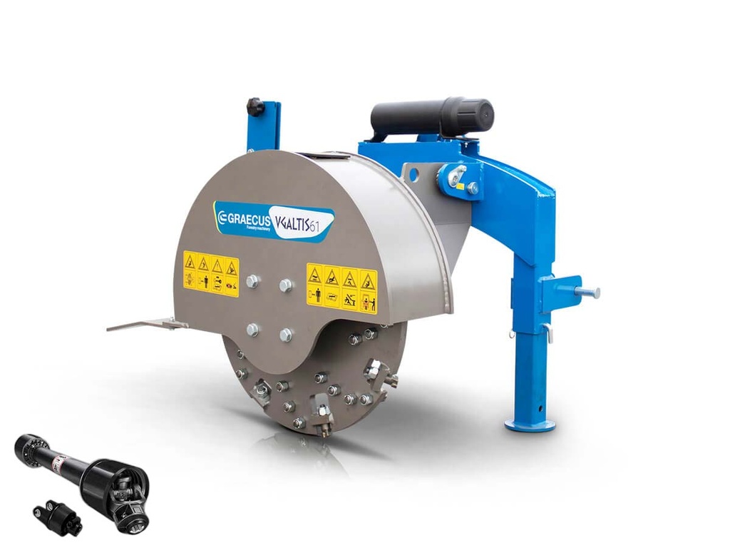 [10000262] Tocător de trunchiuri pentru tractor VGALTIS 61