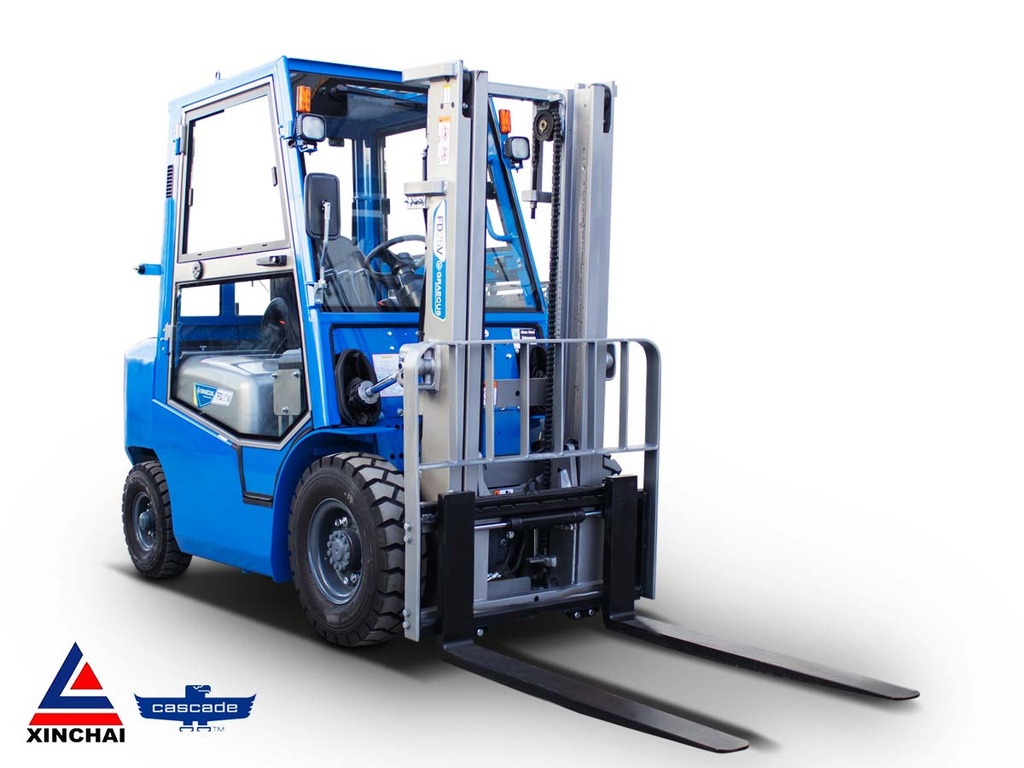 [10000354-1] Stivuitor 2.0T diesel | Duplex 3000mm | deplasare laterală hidraulică | cabină cu încălzire | furci 1220mm