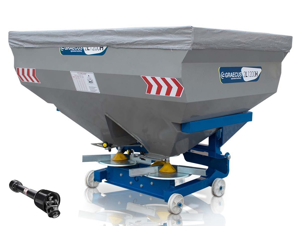 [10000494] Distributor hidraulic de îngrășăminte cu două pale, 2L1000H