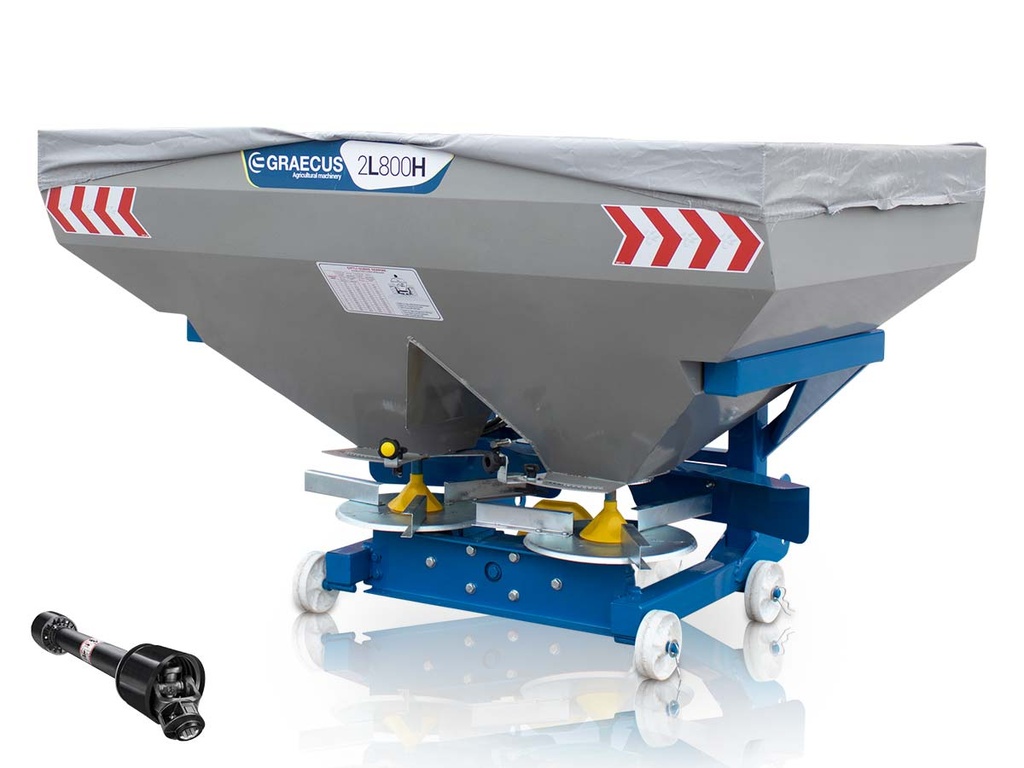 [10000493] Distributor de îngrășăminte cu două pale, 2L800H