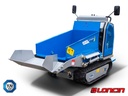 Dumper hidrostatic pe șenile cu încărcător frontal și basculare hidraulică H500FL