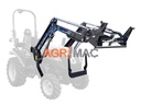 Încărcător FL383 Pro cu aliniere automată a cupelori, capacitate de ridicare 380 kg, înălțime de ridicare 1850 mm, cuplaj rapid Eurohitch.