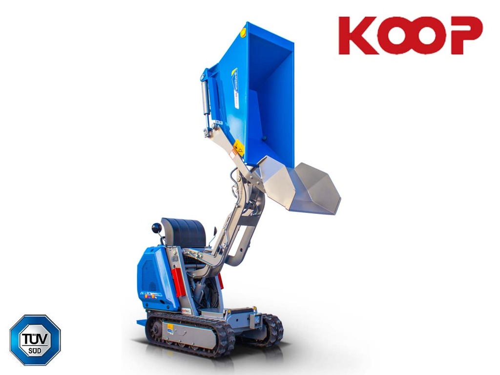 [10000349] Damber Diesel, hidraulic cu încărcător și ridicare înaltă 800 kg HT800FL