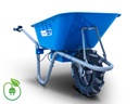 K150E Cărucior electric autopropulsat pentru construcții-grădină 150Kg, 24V DC putere motor, baterie 500W, capacitate baterie 288Wh