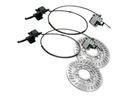 Set de frâne cu disc (2 bucăți) pentru GERYON 750