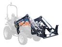 Încărcător FL380 Pro cu aliniere automată a cupelor, capacitate de ridicare 380 kg, înălțime de ridicare 1850 mm, cuplaj rapid Eurohitch.